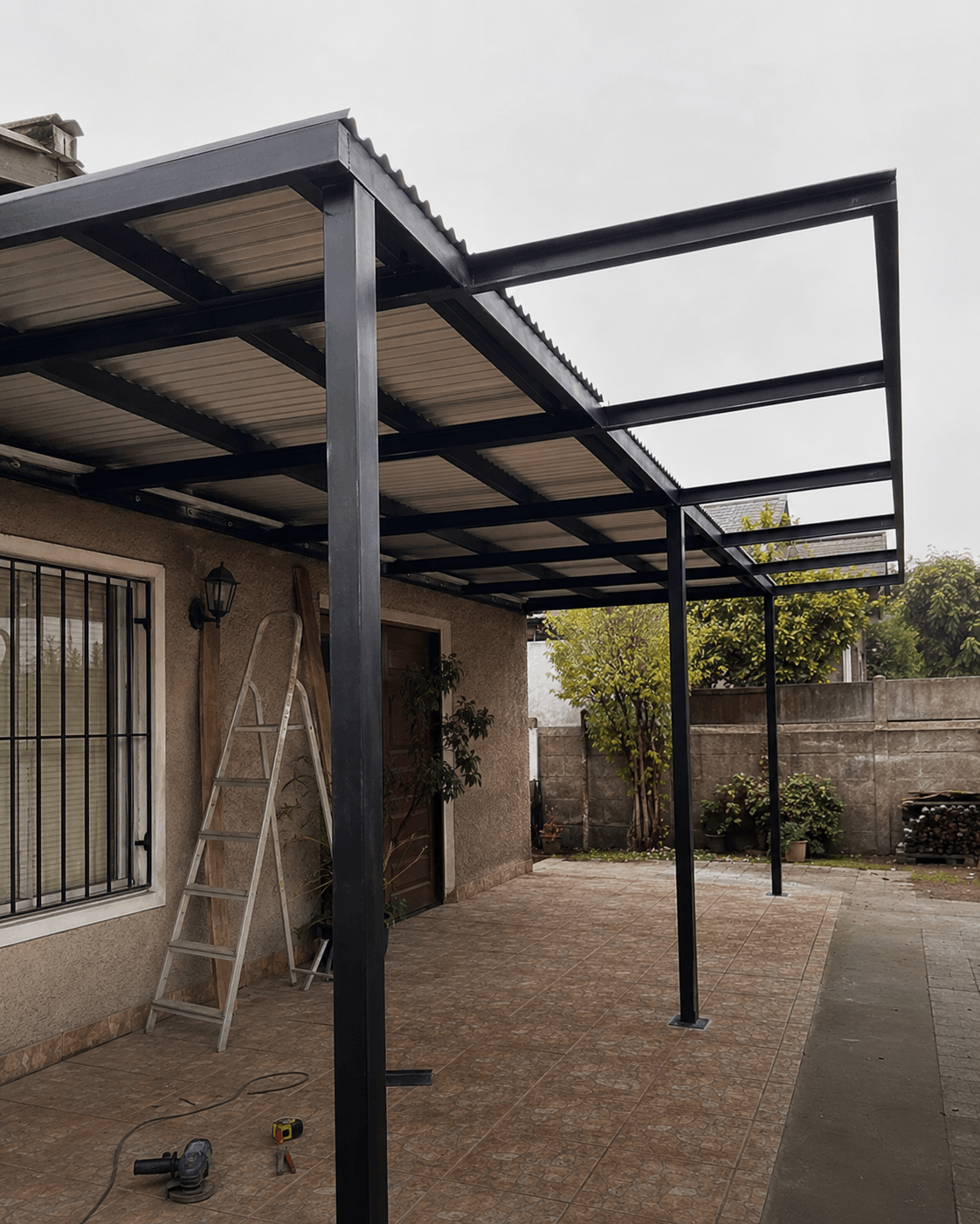 Estructura metálica residencial